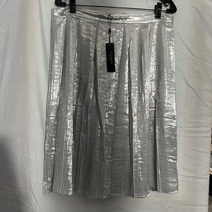 Brand New, Never Worn Talbots Pleated Satin Midi Skirt
